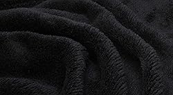 FOHOG Collection Fleece Blanket Black Small Plush