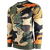 SCREENSHOT SIGNATURE F11076 Premium Fleece Streetwear Graphic Crew Neck Sweatshirt - Classic Fit