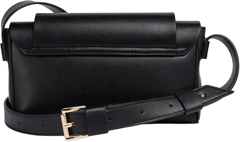 Borsa a tracolla da donna con patta Sun Black 0099 (nero), taglia unica