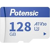 Potensic 128GB Memory Card for Drones, A1, U3, V30, Read Speed up to 100 MB/s