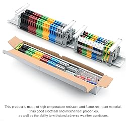 GUETNEU Terminal Block, Rail Type Voltage