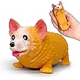 ZTATU Corgi Stretchy Toys (1PCS) Stress Balls for Kids and Adults Squishy Fidget Toys, Stress Ball Stress Relief Toy, Squeeze Ball Party Favors for Kids Autism Sensory Toys for Autistic Children
