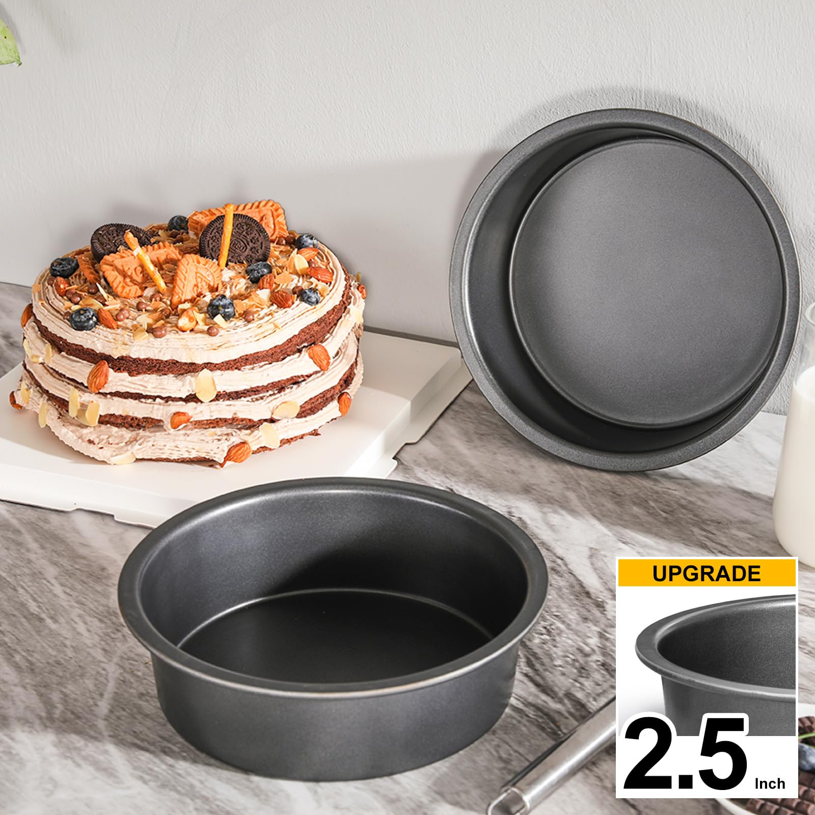 HOT Non Stick Inch Layer Cake Pans Inch Cake Pan HONGBAKE