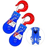 YATOINTO 2 ton Snatch Block with Hook