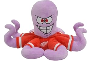 Bleacher Creatures Detroit Red Wings Al The Octopus 10" Plush Figure- A Mascot for Play or Display