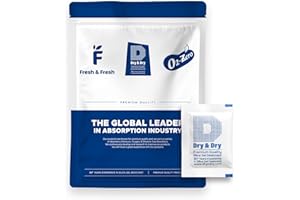Dry & Dry 5 Gram [250 Packets] Premium Silica Gel, Desiccant Packs, Silica Packets - Rechargeable Silica Gel Packets, Silica Gel, Silica Gel Packs