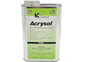 KENT AUTOMOTIVE Kent ACRYSOL Body Solvent, Professional-Grade Surface Cleaner for Automotive Paint Prep – Fast-Acting Wax, Grease & Adhesive Remover, 1 Qt