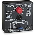 ICM ICM102B - Aftermarket Replacement Adjustable Time Delay - Delay on Make - 6 sec to 8 min