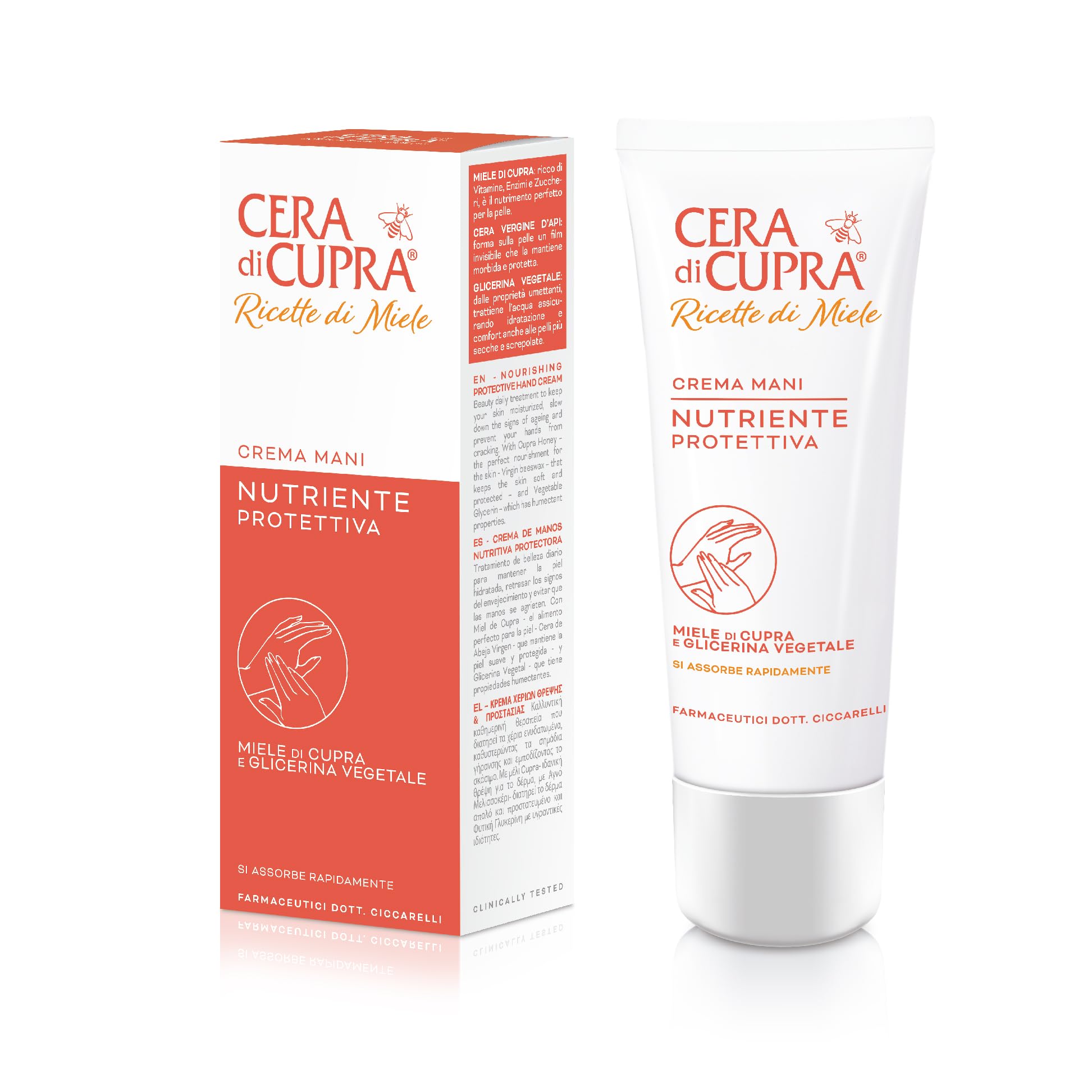 Cera di Cupra Recipe Beauty Hand Cream 75 ml (Pack of 1)