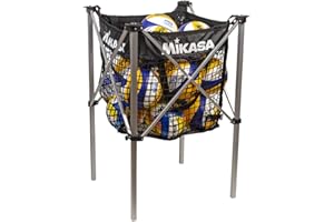 Mikasa Beach Volleyball Cart, Black, One Size