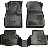 Husky Liners Weatherbeater Floor Mats | Fits 2014-2020 Mazda 6 Grand Touring | Front & 2nd Row, 3-pc Black - 99791