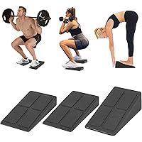 Knee Board Squat Heel Wedge Blocks, Tilt Angle Options, Non-Slip