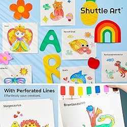 Shuttle Art Paint with Water Coloring Book for