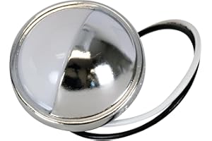 Blazer International B165 LED Round Snap-In Mount License Plate/Utility Light, Waterproof & Shock Resistant 12V Light Lamp for Car, Trucks, SUV, Trailers, Van, RV and Boats