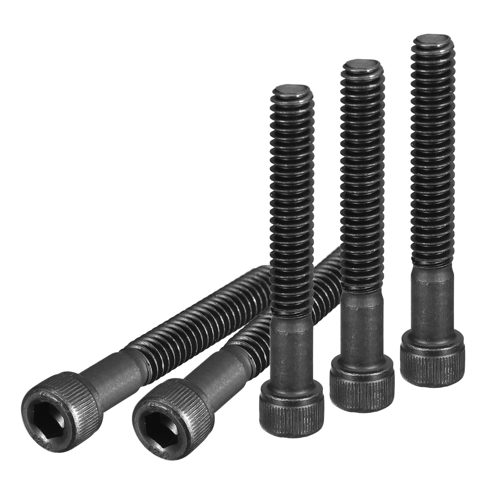 DTGN 1/4-20x1-3/4" Socket Head Cap Screws Bolts, 25Pcs 12.9 Grade Alloy Steel, Machine Hex Socket Screw, Hex Drive, Black Oxide Finish, UNC Coarse Thread Partially Threaded — image 1