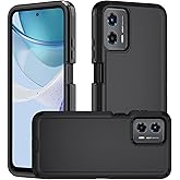 Anloes Case for Motorola Moto G 5G 2024/G Play 5G 2024, Phone Case Heavy Duty Shockproof Dust-Plug 3 in 1 Rugged Protective B