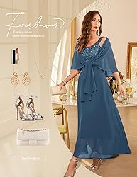 BeryLove Mother of The Bride Dress Formal Elegant