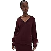 WAYF Women's Bethany Feather Sweater