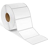 Spartan Industrial - 2.25" X 1.25" Direct Thermal Labels (10 Rolls, 1000/Roll) Perforated Barcode Address Labels - Compatible with Rollo and Zebra Desktop Printers