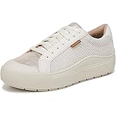 Dr. Scholl's Shoes Womens Time Off Sneaker Off White/Gold Smooth 9 M