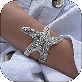 KummerSaprk Starfish Bracelet for Women Summer Beach Bracelet Sea Star Ocean Jewelry Shell Vacation Outfits