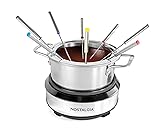 Nostalgia 8-Cup Electric Fondue Pot Set for Cheese