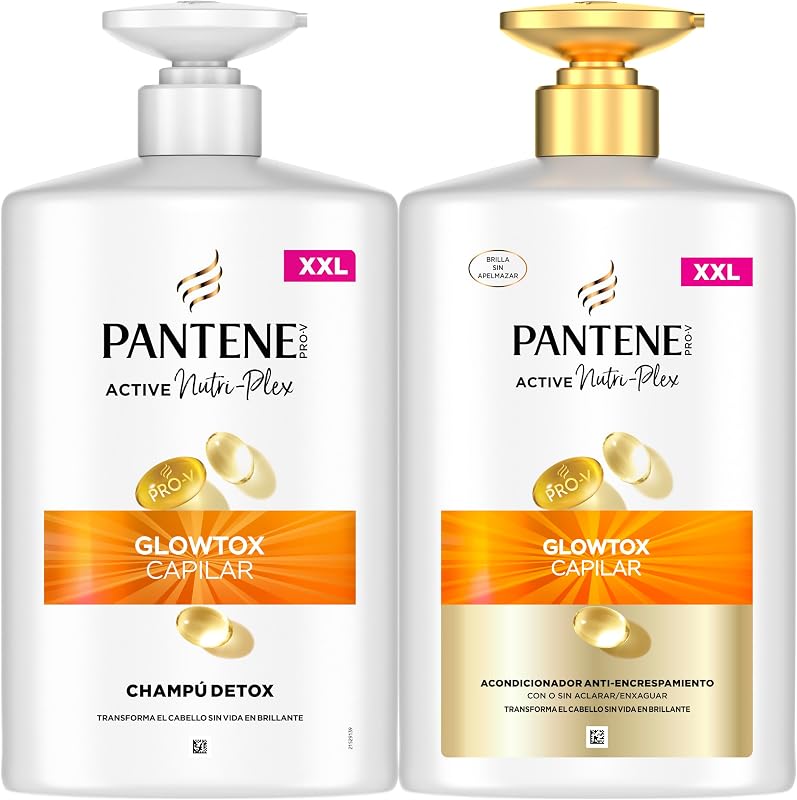 Pro-V Glowtox Capilar Champú Detox + Acondicionador Pelo Brillante — foto 1 de 6