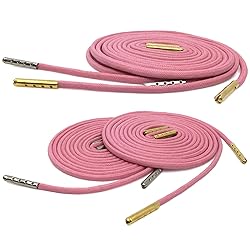 YJRVFINE 1/7" Thick Round Waxed 31 inch Pink