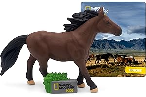 Tonies National Geographic Kids Horse Audio Toy Figurine