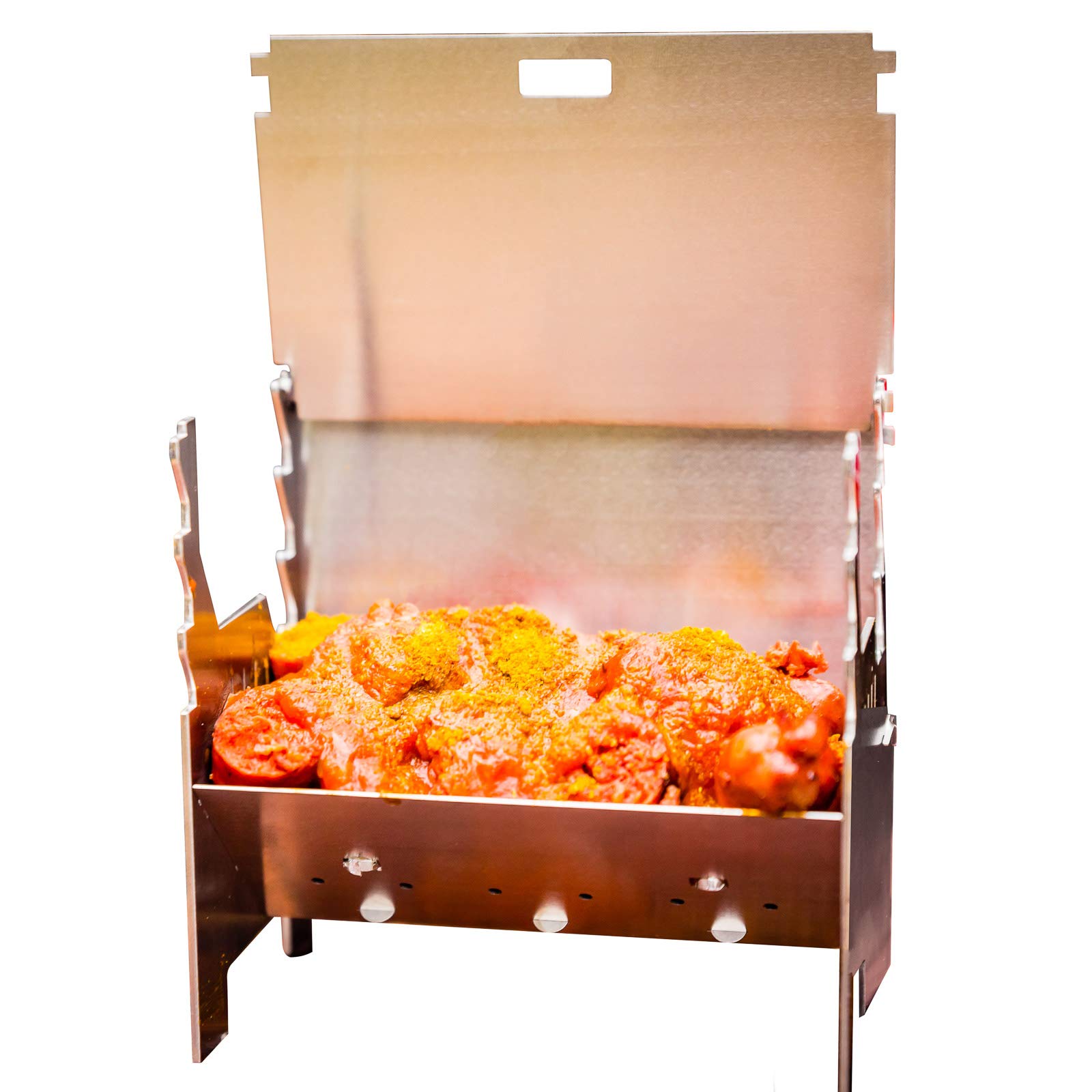 FENNEK Mini | Decorative Grill | Suitable as an Elegant Collector's Item or Serving Dish | Stainless Steel | Made in Germany.