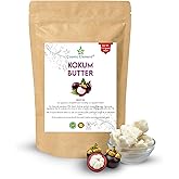 Cosmic Element Raw Organic Kokum Butter - Light, Firm Butter for Skin Care | Ideal for Making Soap, Lotion Bars, Lip Balm | Body Butter for Dry Skin - Scent-Free (4 Oz)