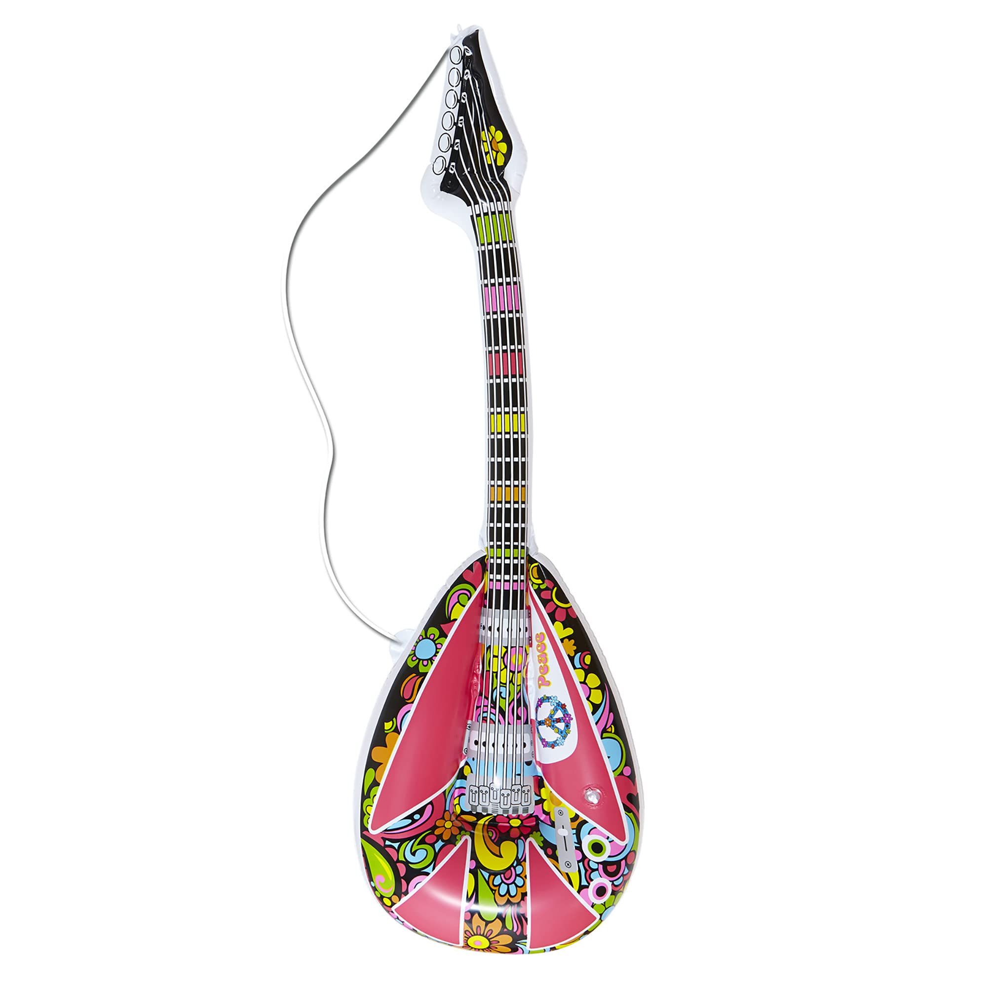 Widman Inflatable Hippie Mandolin - Adult Fancy Dress Accessory