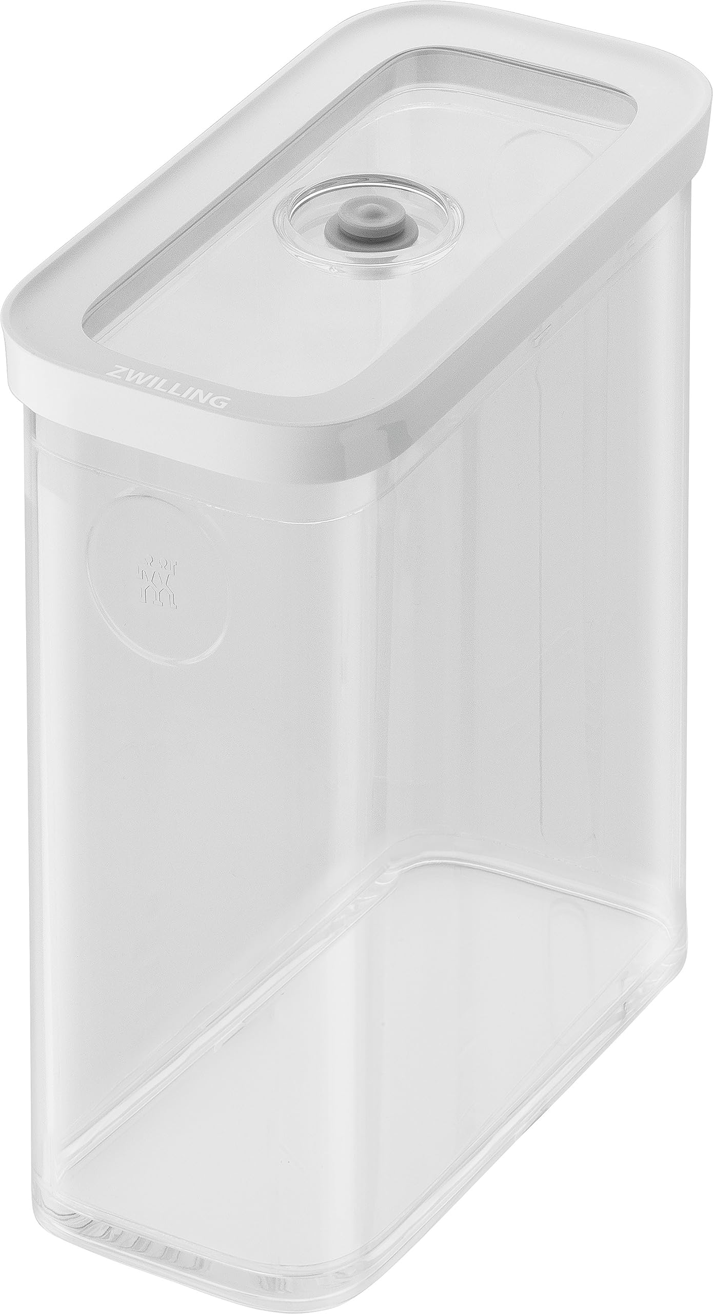 ZWILLING FRESH & SAVE CUBE Box, size 3M, modular & stackable container, airtight & vacuumable storage, dishwasher friendly, transparent