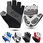 CXWXC Cycling Gloves for Men Women - Breathable Gel Road Mountain Bike Riding Gloves - Anti-Slip Bike Glove for Fitness Cycling Training Outdoor Sports