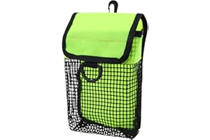 SEAFARD Scuba Diving Gear Bag, Finger Reel/SMB Safety Surface Marker Buoy Mesh Storage Pocket, Snorkeling Equipment Holder Carry Pouch