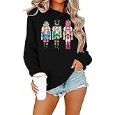 MOUSYA Christmas Nutcracker Sweatshirt Sugar Plum Fairy Shirt Xmas Shirt Funny Christmas Sweater