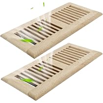 IGFPD410-WH Flush Floor Vent – 4x10 Drop-in Plastic Floor Register With Sliding Damper, White - View #4