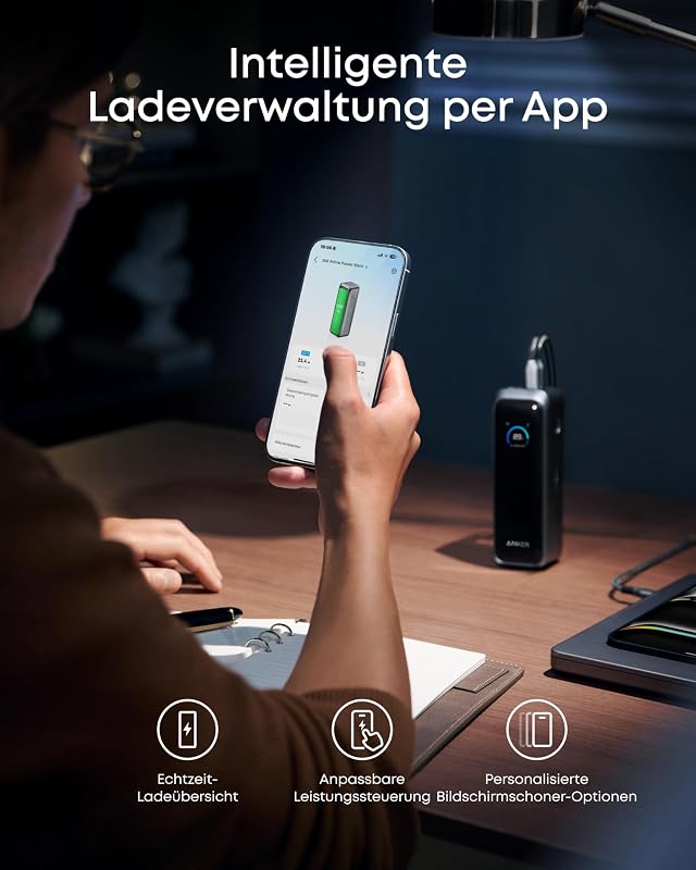 Prime Powerbank, 20100mAh 220W Max, 3 Ports, bidirektionales Laden