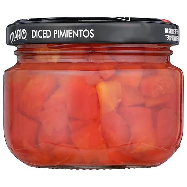 MARIO CAMACHO PIMIENTOS DICED, 4-OUNCE (PACK OF 12)