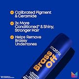 Matrix Brass Off Blue Ton­ing Shampoo 1 Litre Corrects Orange Tones view 4