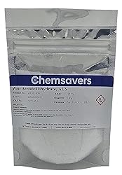 Zinc Acetate Dihydrate, ACS, 98+%, 100g