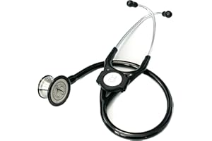 TuVuoi Stethoscope Clip Compatible with Apple Air Tag Holders – Silicone Safety Tracker Case with 2 Attachment Points – Elegant Black Case for Stethoscope Tracking Tiles – Ideal for Nurses, Doctors