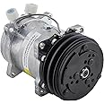 Sanden 508 V-Belt A/C Compressor, Plain