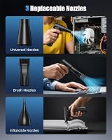 ONEWAY Compressed Air Duster 150000RPM LED Light 3 Gear Rechargeable view 5