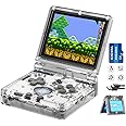 RG35XXSP Flip Portable Retro Handheld Game Console,RG35XXSP 3.5 Inch IPS Screen Linux System with 64G TF Card Pre-Installed 5532 Games,Clamshell Games Consoles Supports 5G WiFi Bluetooth HDMI xxsp