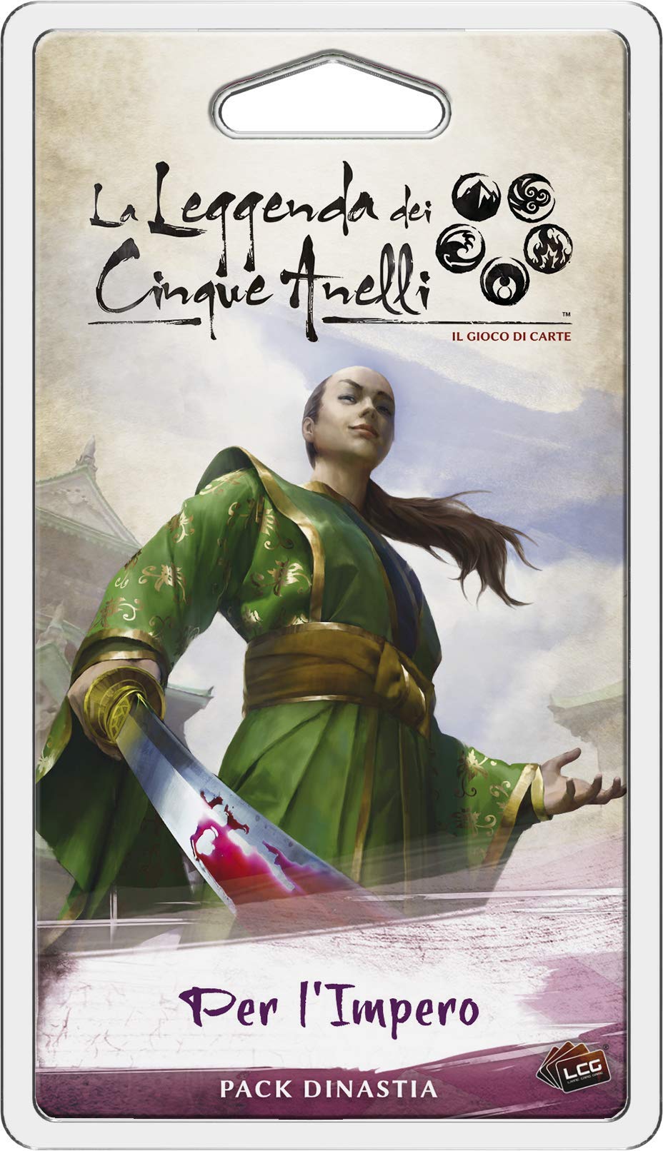 Asmodee Italy-The Legend of the Five Rings LCG Expansion for the Empire, Colour, 9123