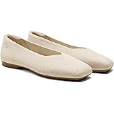 VIVAIA Margot 3.0 Newly Upgraded Women's Ballet Flats Comfortable Square-Toe V-Cut Flats Casual Dress Washable Sustainable Shoes