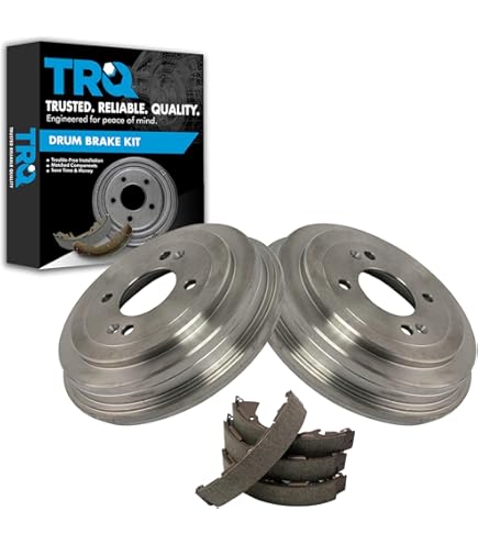Stirling [REAR] Quality Brake Drums And Shoes Kit For Kia Rio5 2006