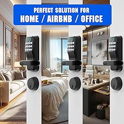 Smart Door Lock with Handle: Keyless Entry Door