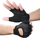 flintronic Gym Gloves Breathable Training Gloves with Microfiber Padded Palm